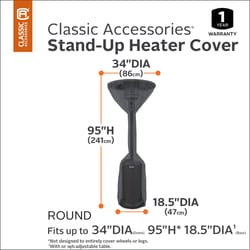 Classic Accessories Propane Metal Patio Heater