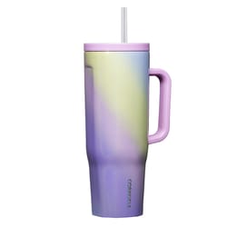 Corkcicle Cruiser 40 oz Rainbow Unicorn BPA Free Insulated Straw Tumbler