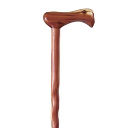 Brazos Walking Sticks 37 in. Brown Cedar Walking Cane