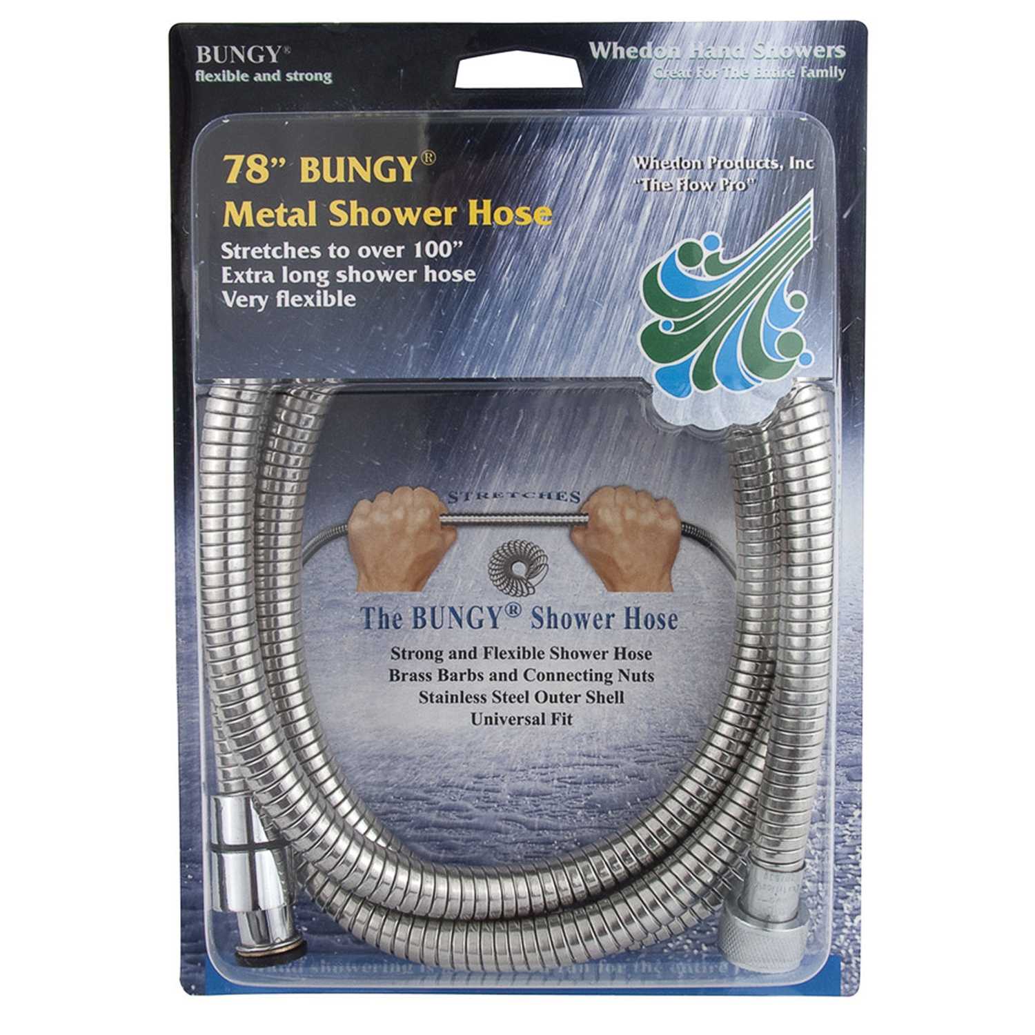 Whedon Bungy Chrome Stainless Steel Shower Hose Ace Hardware