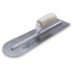 Marshalltown 4 in. W X 16 in. L High Carbon Steel Finishing Trowel