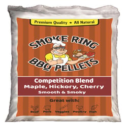 Smoke Ring BBQ Pellets Hardwood Pellets All Natural Cherry/Hickory/Maple 40 lb