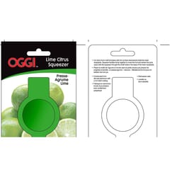 OGGI Green Aluminum Citrus Press