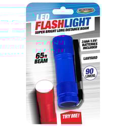 Blazing LEDz 90 lm Assorted LED Flashlight AAA Battery