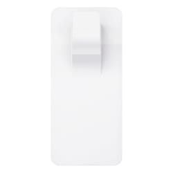 3M Command Medium Plastic Hook 4 in. L 2 pk