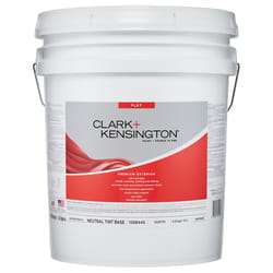 Clark+Kensington Flat Tint Base Neutral Base Premium Paint Exterior 5 gal