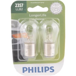 Philips LongerLife Incandescent Back-Up/Cornering/Stop/Turn Miniature Automotive Bulb 2357LLB2