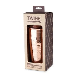 TWINE 25 oz Copper/Stainless Steel Cocktail Shaker