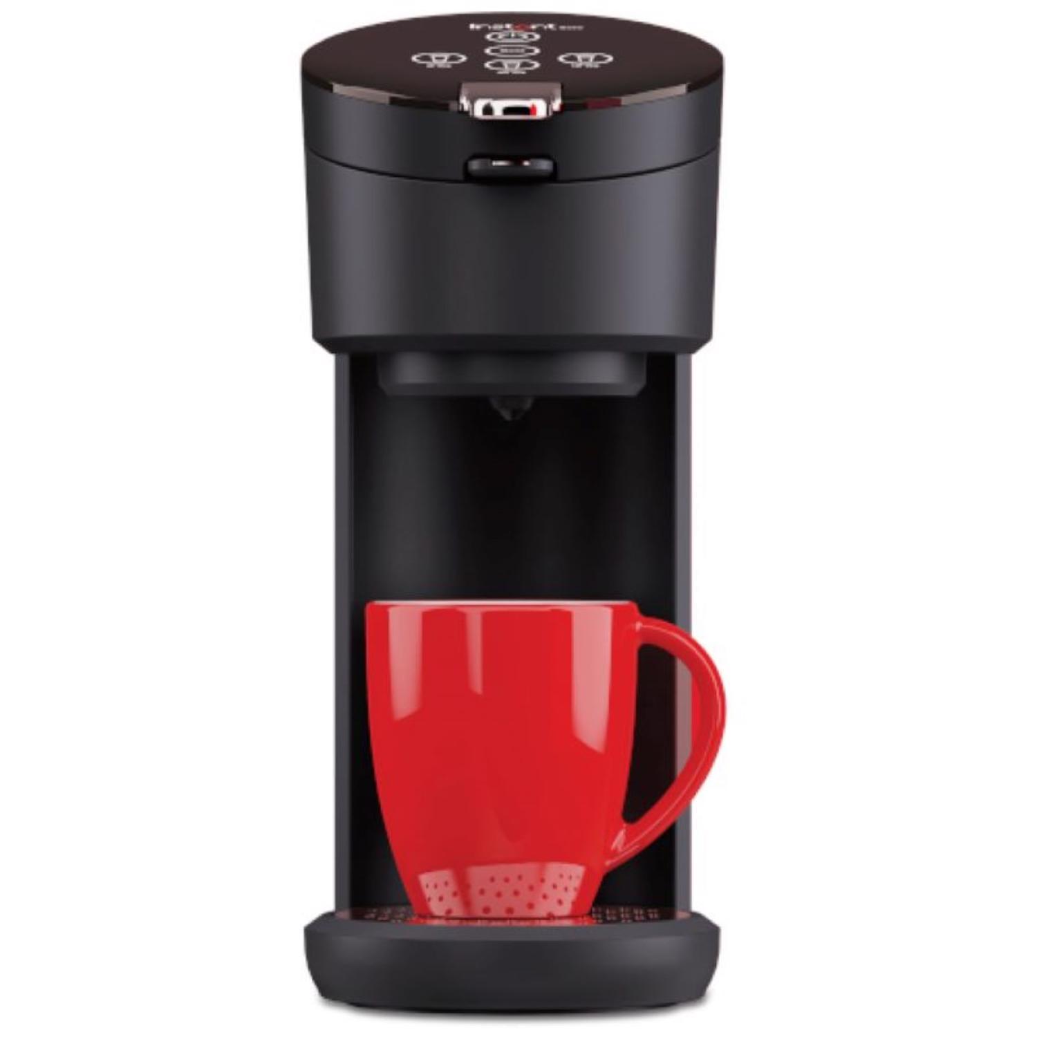 Instant 40 oz Black Single Serve Coffee Maker Sansujyuku sansujyuku.com