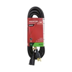 Ace Indoor 25 ft. L Black Extension Cord 16/3 SJO