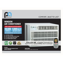 Perfect Aire 18000 BTU 230 V Window Air Conditioner w/Heat w/Remote 1000 sq ft