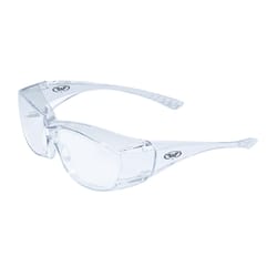 Global Vision Oversite Safety Glasses Clear Lens Clear Frame 1 pk