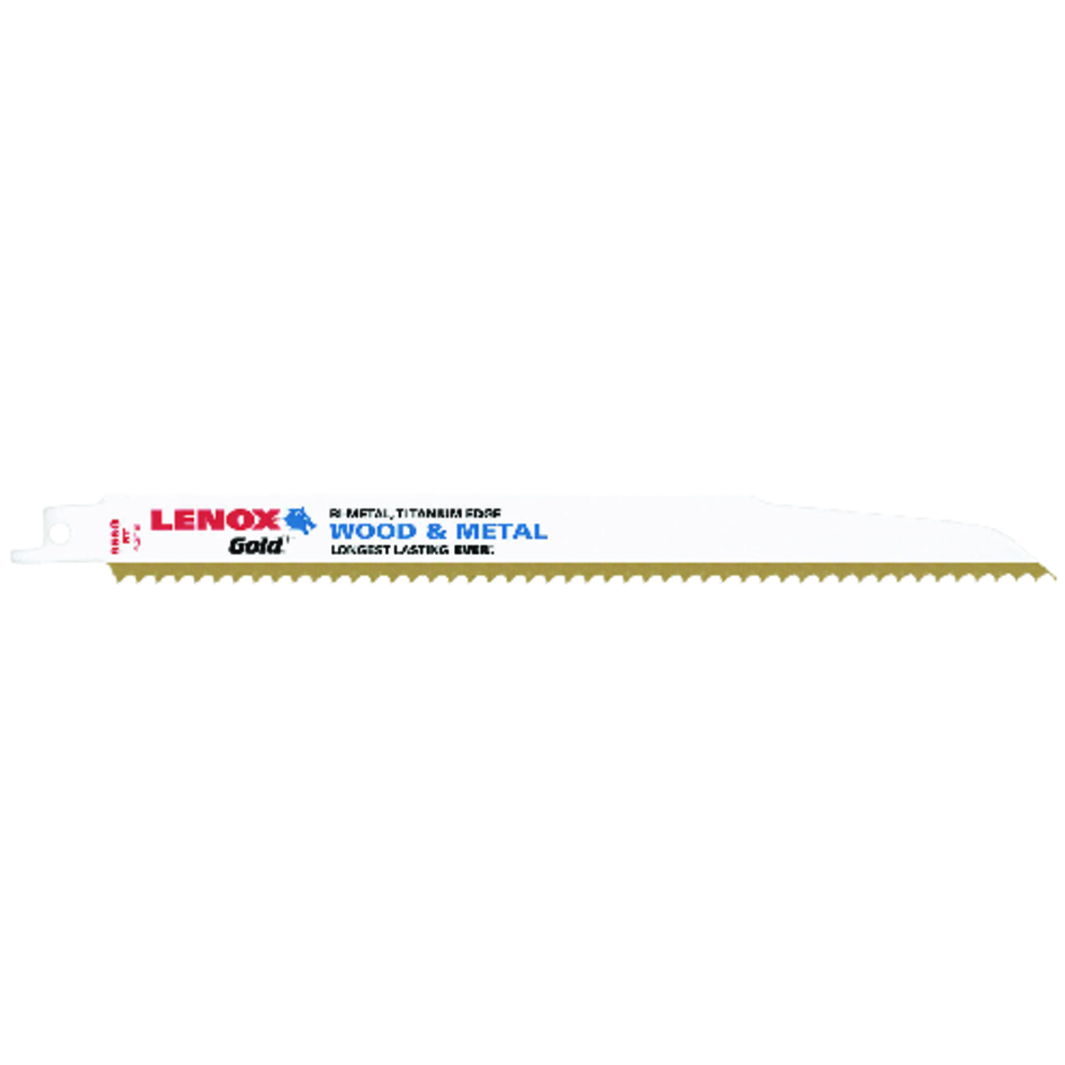 Photos - Jigsaw Blade Lenox Gold 9 in. Bi-Metal Reciprocating Saw Blade 6 TPI 5 pk 21062956GR 