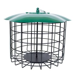 Backyard Essentials Wild Bird Metal Seed Log Squirrel Bird Feeder