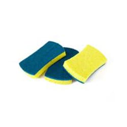 Full Circle Refresh Heavy Duty Scrubber Sponge For Multi-Purpose 4.72 in. L 3 pk