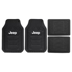 Plasticolor Black Jeep Floor Mat For Universal 4 pk