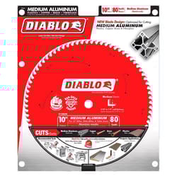 Diablo 10 in. D X 5/8 in. TiCo Hi-Density Carbide Circular Saw Blade 80 teeth 1 pk