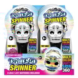 Magic Seasons LED Day of the Dead Spinner 1 pk