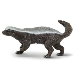 Safari Ltd. Wild Safari Honey Badger Toy Black