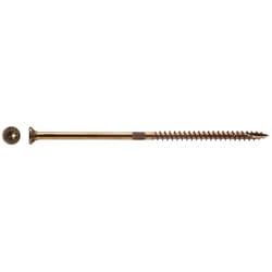 Big Timber No. 10 X 5 in. L Star Zinc-Plated Deep Wood Screws 750 pk