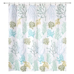 Avanti Linens Bora Cay 72 in. H X 72 in. W Multicolored Coastal and Tropical Shower Curtain Polyeste