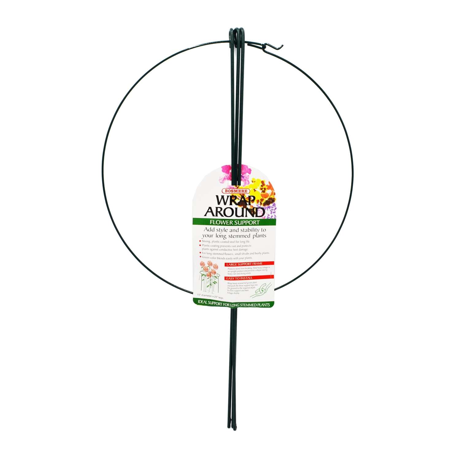 Bosmere 25 in. H Green Plastic Plant Support Ace Hardware