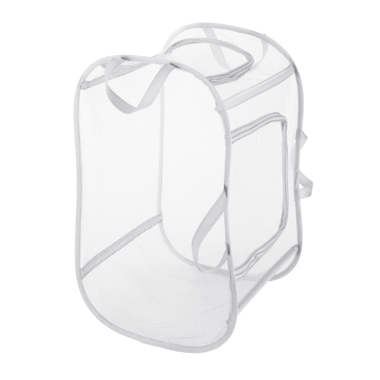 Whitmor White Fabric Collapsible Hamper - Ace Hardware