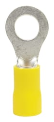 Ace Insulated Wire Ring Terminal Yellow 7 pk