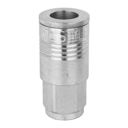 Milton Steel Air Coupler 1/4 in. 1 pc