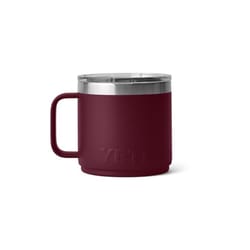 YETI Rambler 14 oz Wild Vine Red BPA Free Vacuum Insulated Mug