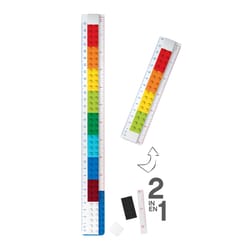 LEGO Classic Buildable Ruler with Minifigure Plastic 1 pk