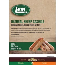 LEM Sheep Sausage Casings 5 oz Bagged