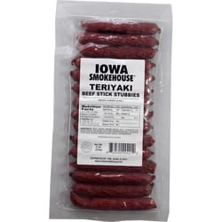 IOWA SMOKEHOUSE Teriyaki Beef Stick Stubbies 8 oz Packet