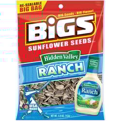 BIGS Hidden Valley Ranch Sunflower Seeds 5.35 oz Pegged