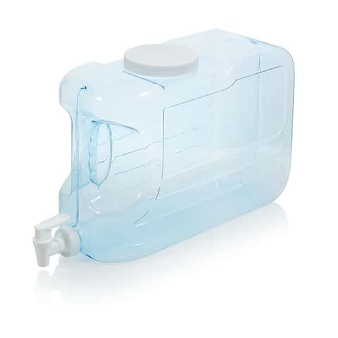 2.5gal. Clear Plastic Beverage Dispenser