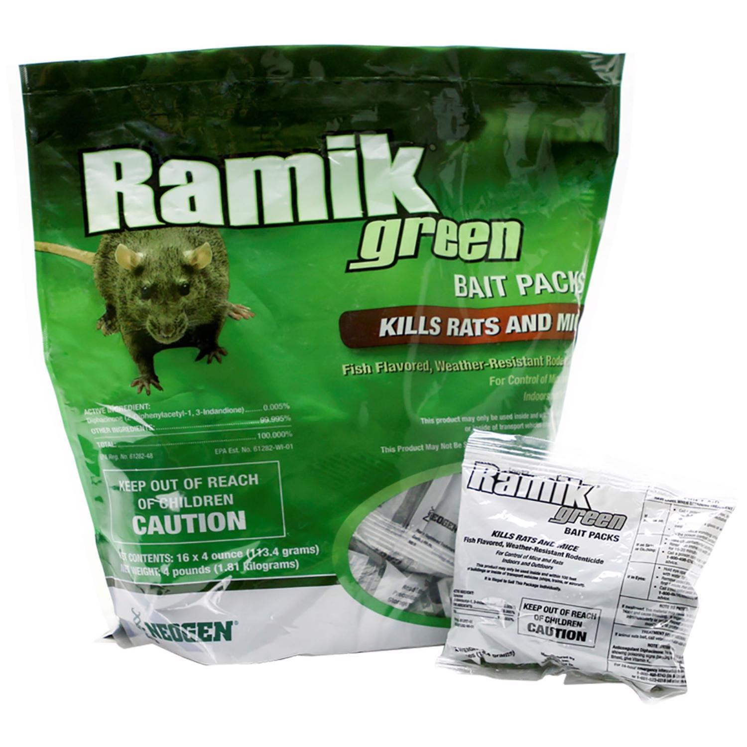 Ramik Bait Nuggets For Mice and Rats 16 pk