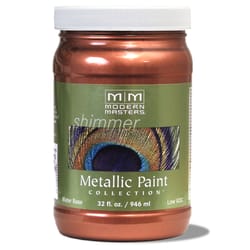 Modern Masters Shimmer Satin Copper Metallic Paint 1 qt