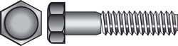 HILLMAN 5/16-18 in. D X 5 in. L Stainless Steel Hex Head Cap Screw 25 pk