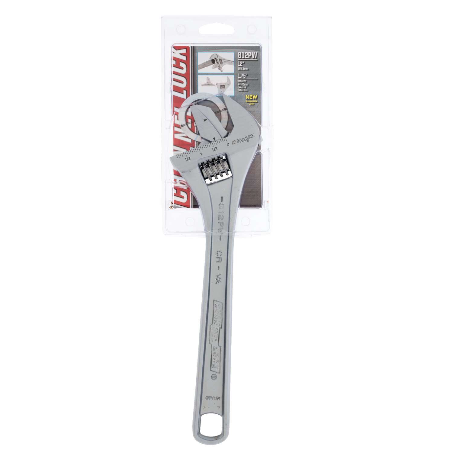 Channellock Reversible Jaw Wrench 12 in. L 1 pc - Ace Hardware