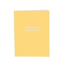 Chive Blank Greeting Card Welcome to Parenting?