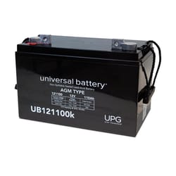 Universal Power Group UB121100k Sealed Lead-Acid 12 V 110 mAh Battery 1 pk