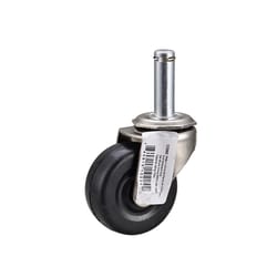 Projex 2 in. D Swivel Soft Rubber Caster 80 lb 1 pk