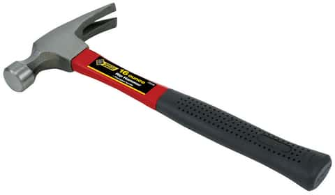 Stanley 16 Oz. Smooth-Face Rip Claw Hammer with Fiberglass Handle