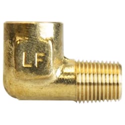 ATC 1/8 in. FPT X 1/8 in. D MPT Brass 90 Degree Street Elbow