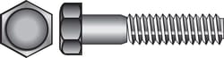 HILLMAN 1/2 in. D X 2 in. L Hot Dipped Galvanized Steel Hex Bolt 50 pk