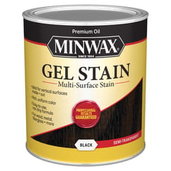 Minwax Semi-Transparent Black Oil-Based Gel Stain 1 qt