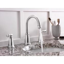 Moen Banbury Chrome Traditional Widespread Bathroom Sink Faucet 8 - 16 in.