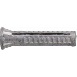 HILLMAN .19 in. D X 1-1/2 in. L Lead Round Head Concrete Screw Anchor 100 pk