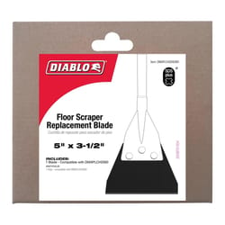 Diablo 5 in. W Steel Floor Scraper Blade