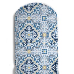 Jordan Manufacturing Blue Polyester Adirondack Cushion